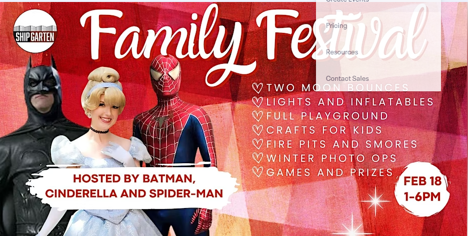 Batman, Cinderella, and Spiderman Host Family Festival Washington United States